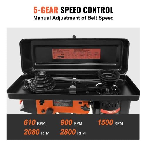 10'' 5-Speed Cast Iron Benchtop Drill Press V263