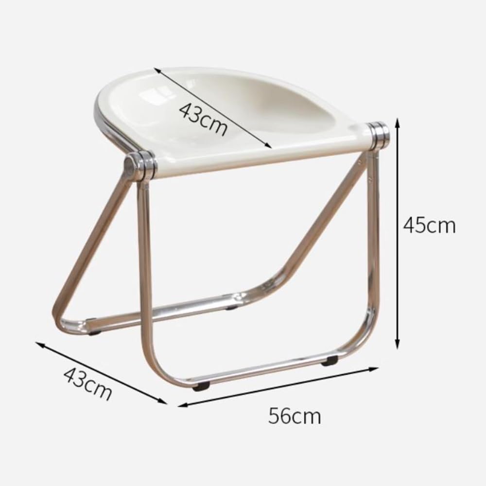 Clear Portable Folding Stool X802