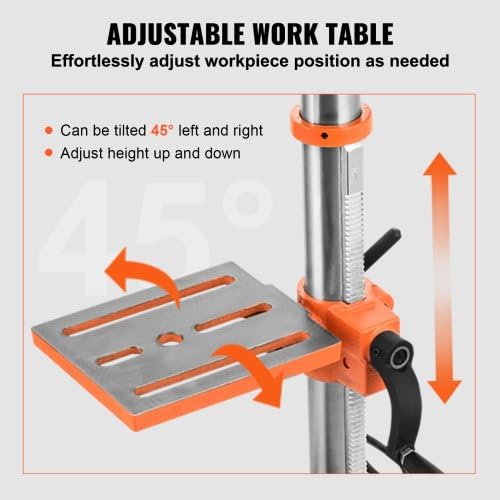 10'' 5-Speed Cast Iron Benchtop Drill Press V263