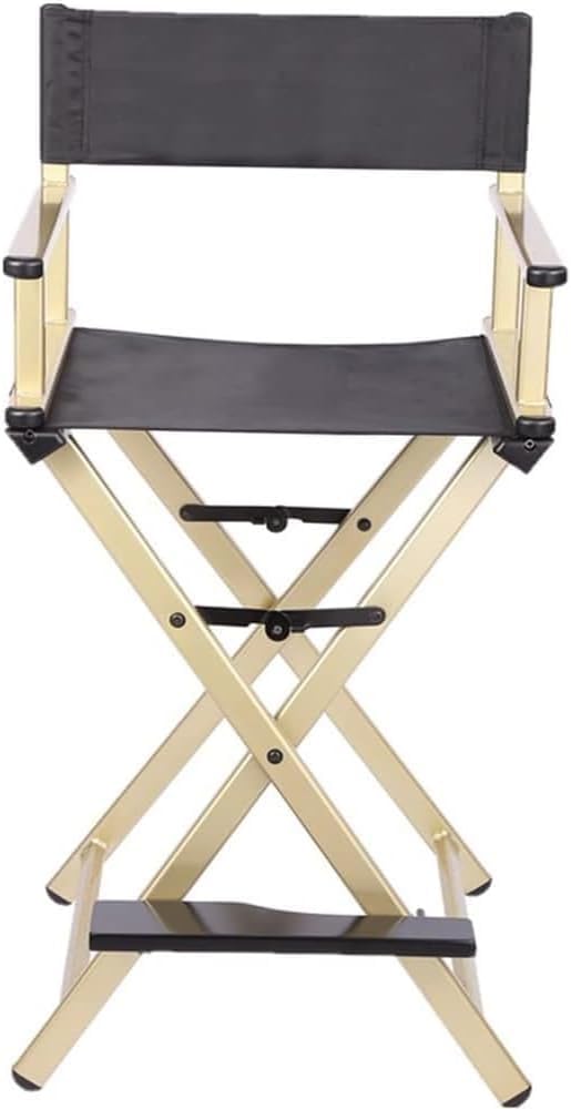 Gold Aluminum Foldable Director's Chair F123767