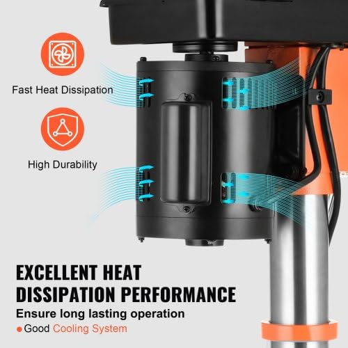10'' 5-Speed Cast Iron Benchtop Drill Press V263