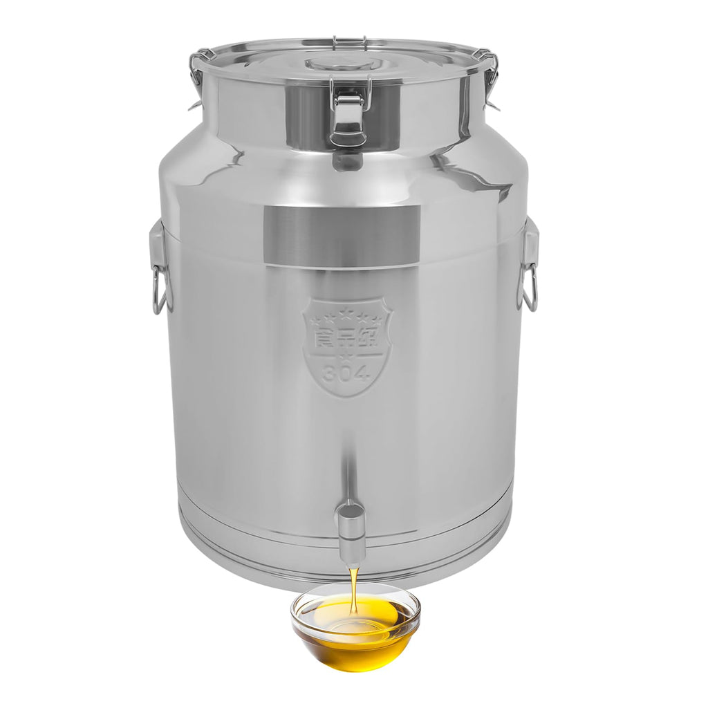 64L Stainless Steel Milk Can with Faucet S861