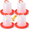 4-Pack 1L Poultry Waterer with Handle Y641892