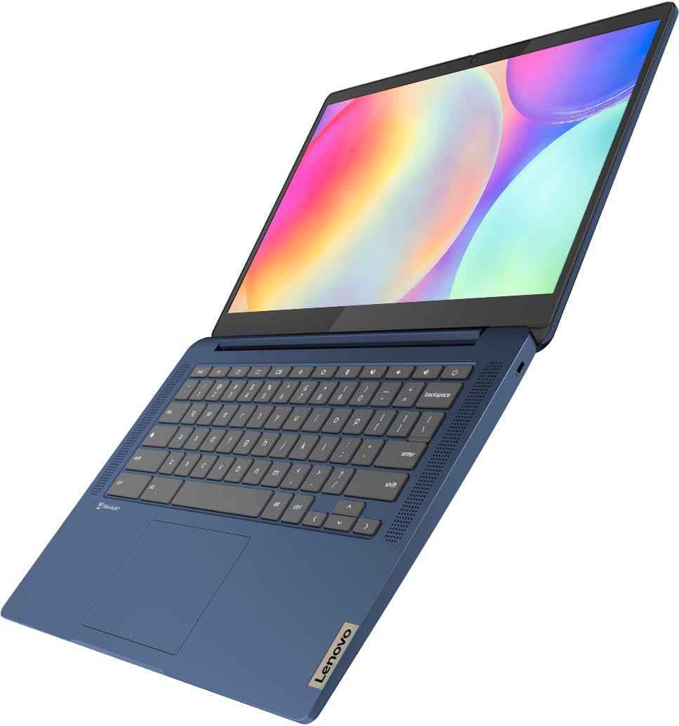 14" Touchscreen Chromebook, 4GB RAM 64GB SSD, MediaTek Kompanio 520, FHD IPS, Abyss Blue Y18155