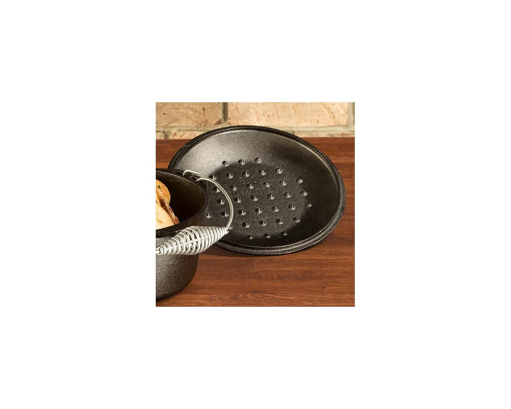 Pre-Seasoned Cast Iron Lid 10.25 Inches J19192