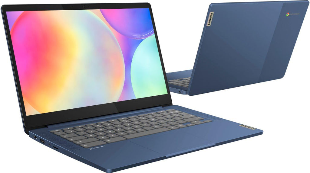 14" Touchscreen Chromebook, 4GB RAM 64GB SSD, MediaTek Kompanio 520, FHD IPS, Abyss Blue Y18155