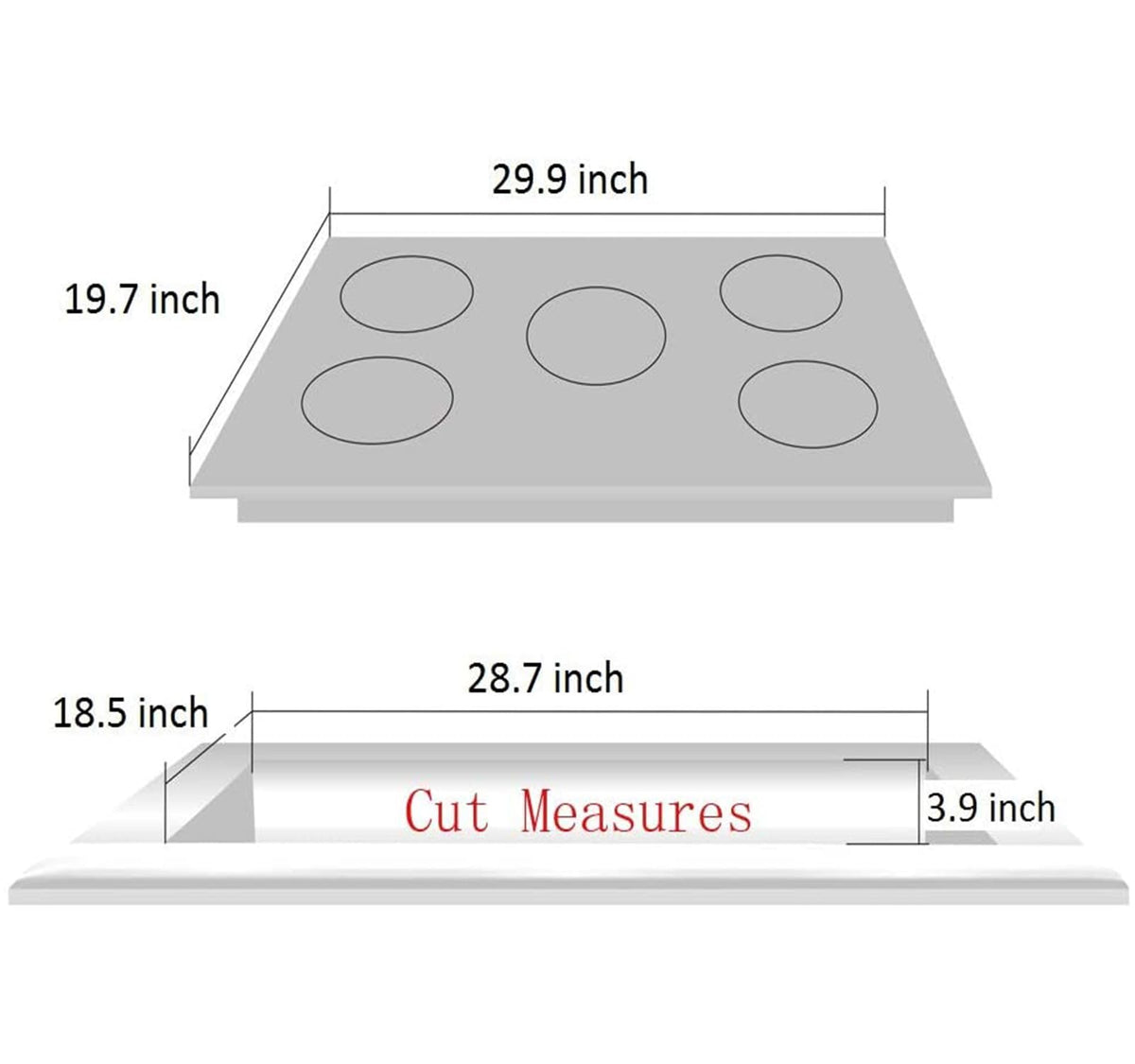 30 Inch Stainless Steel 5 Burners Gas Cooktop S4305