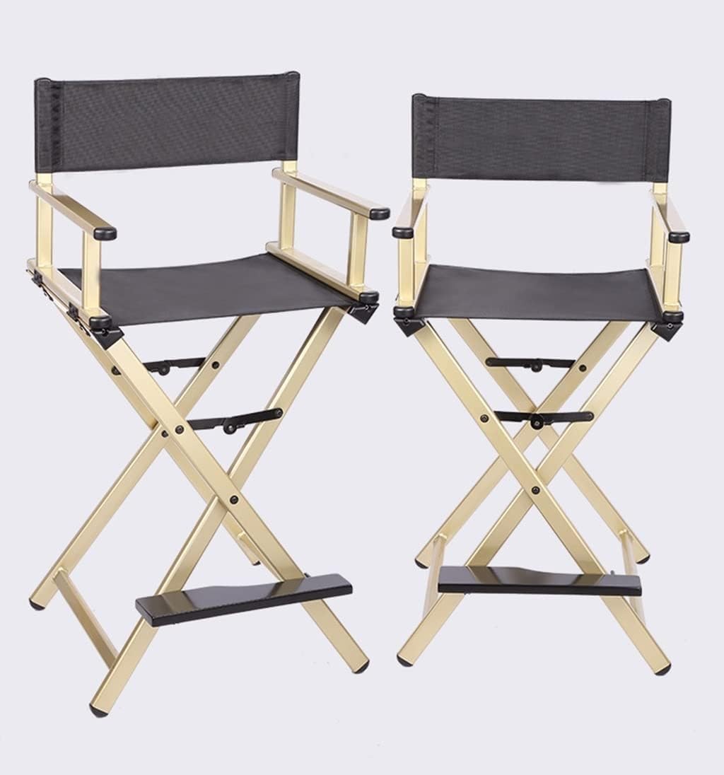 Gold Aluminum Foldable Director's Chair F123767