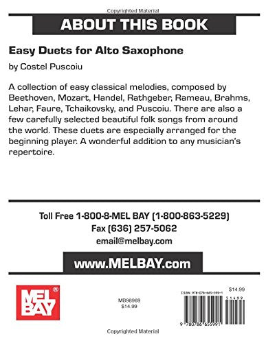 Alto Saxophone Duets D72702