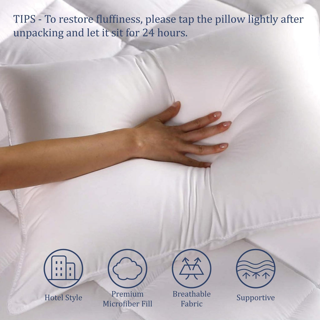 King Size Down Alternative Cooling Pillow Set of 2 M200334
