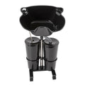 Portable Height-Adjustable Shampoo Basin with 2 Water Buckets N6266