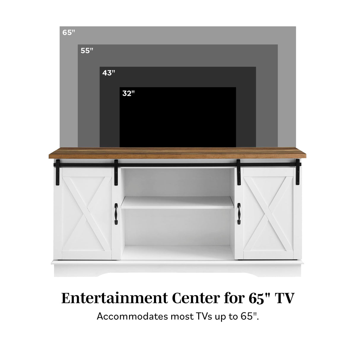 Grey Wash 58 Inch TV Stand L159194