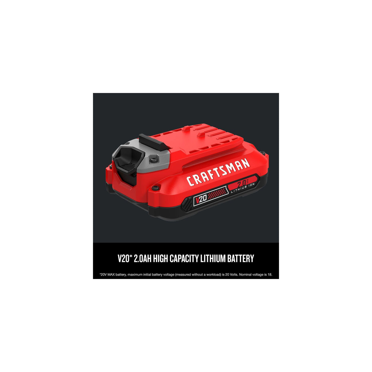 2Ah Lithium Ion Battery 2-Pack and Charger Starter Kit H1189