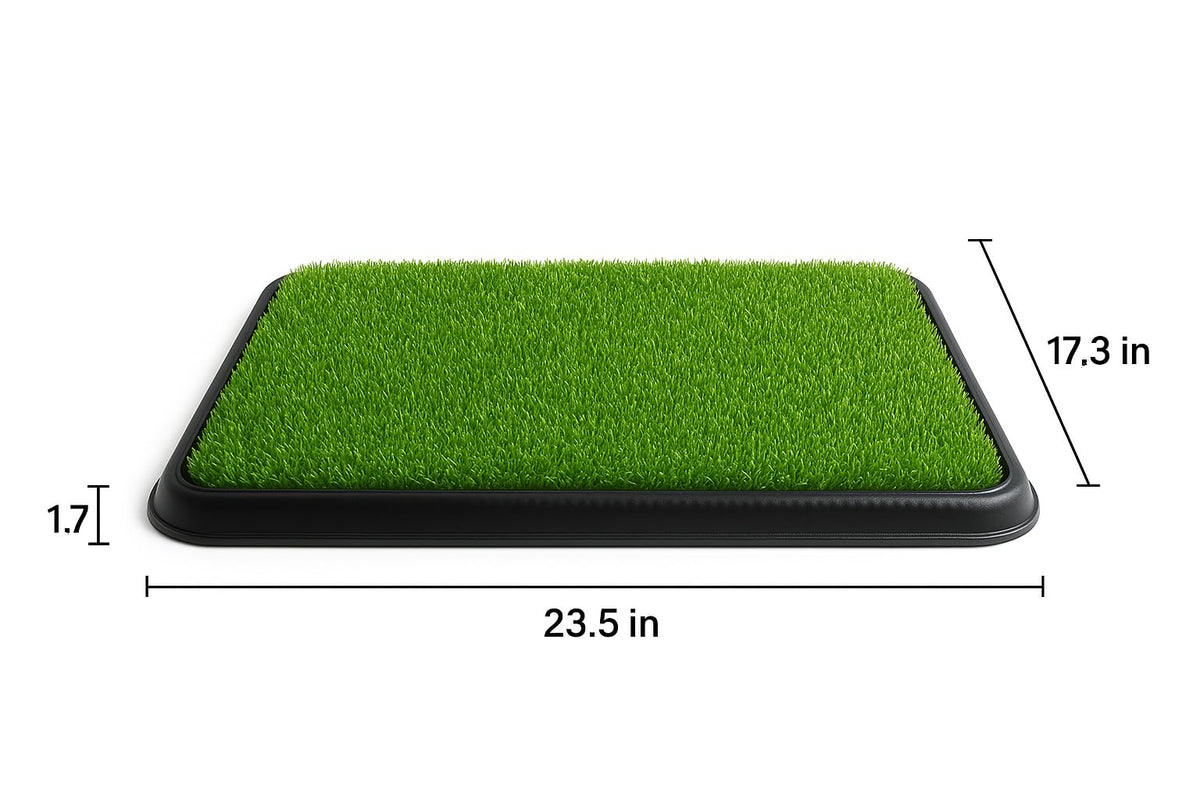 Dog Grass Pad with Tray Y3507