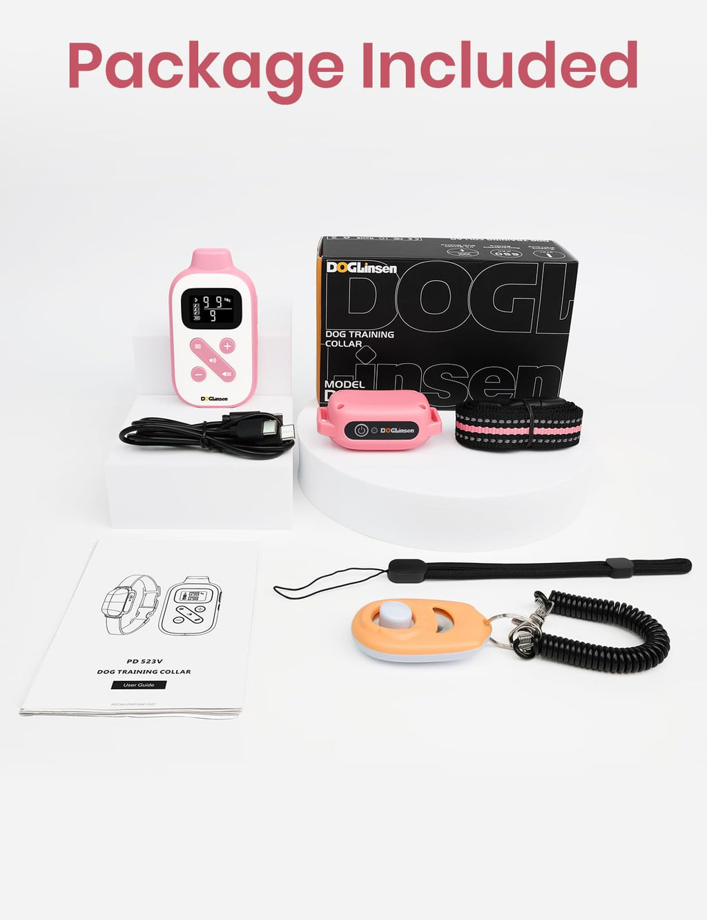 Beep and Vibrating Dog Collar with Remote L3229