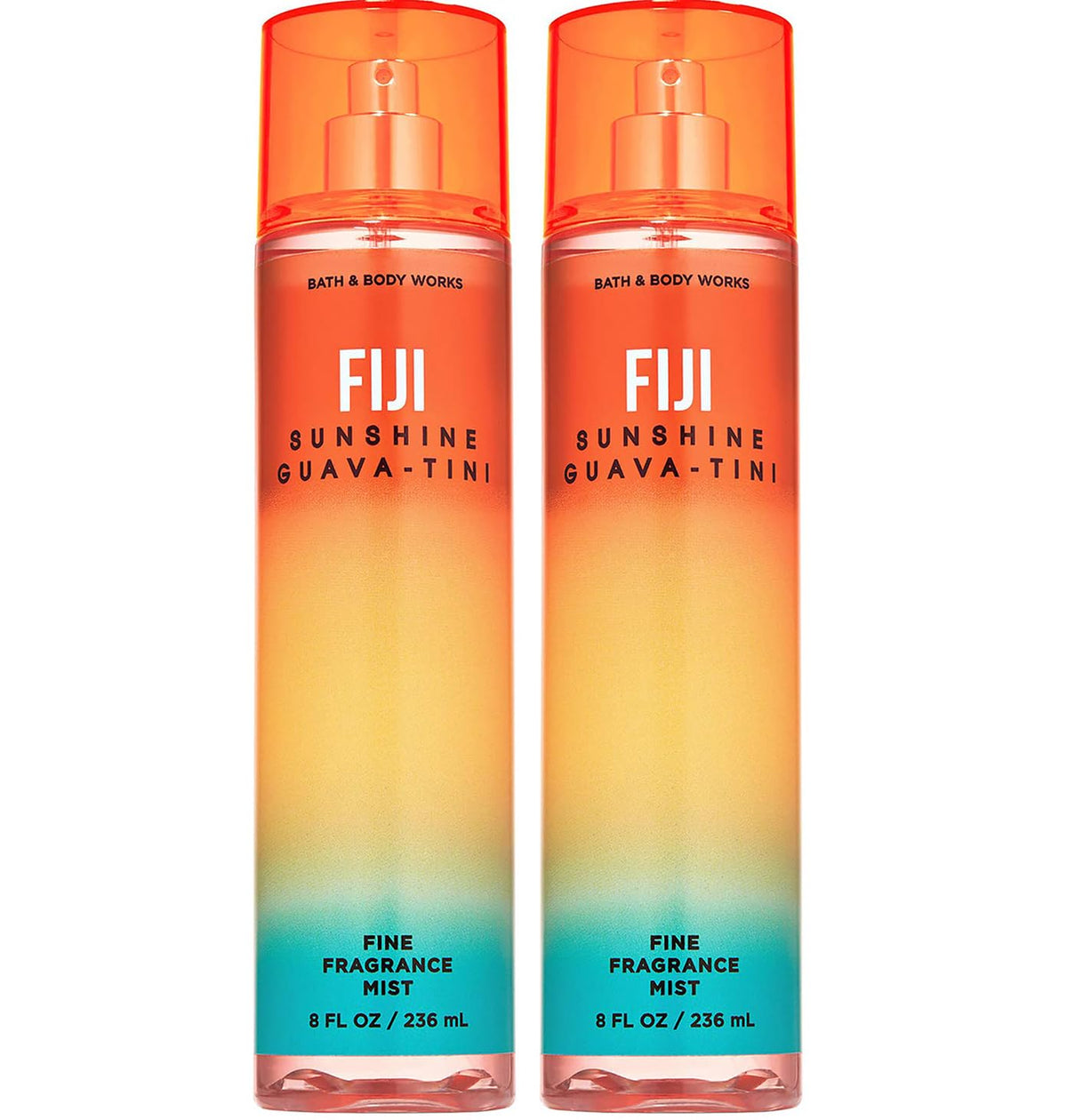 Fine Fragrance Body Mist Gift Set 8 oz Pack Lot of 2 A65022