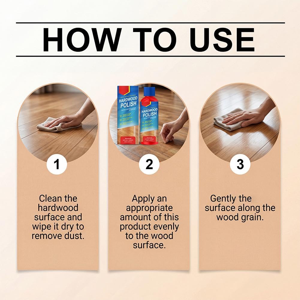 High-Gloss Wood Floor Polish S716244