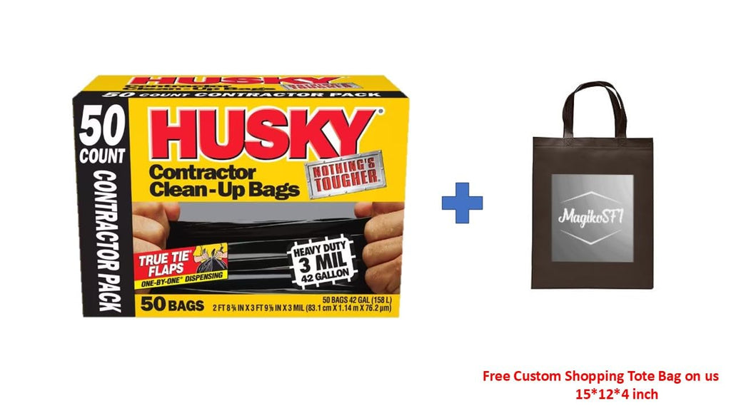 42-Gallon Contractor Clean-Up Trash Bags 50 Count P7790