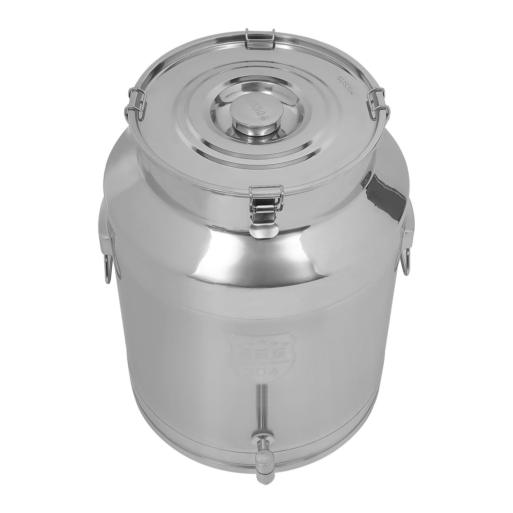64L Stainless Steel Milk Can with Faucet S861