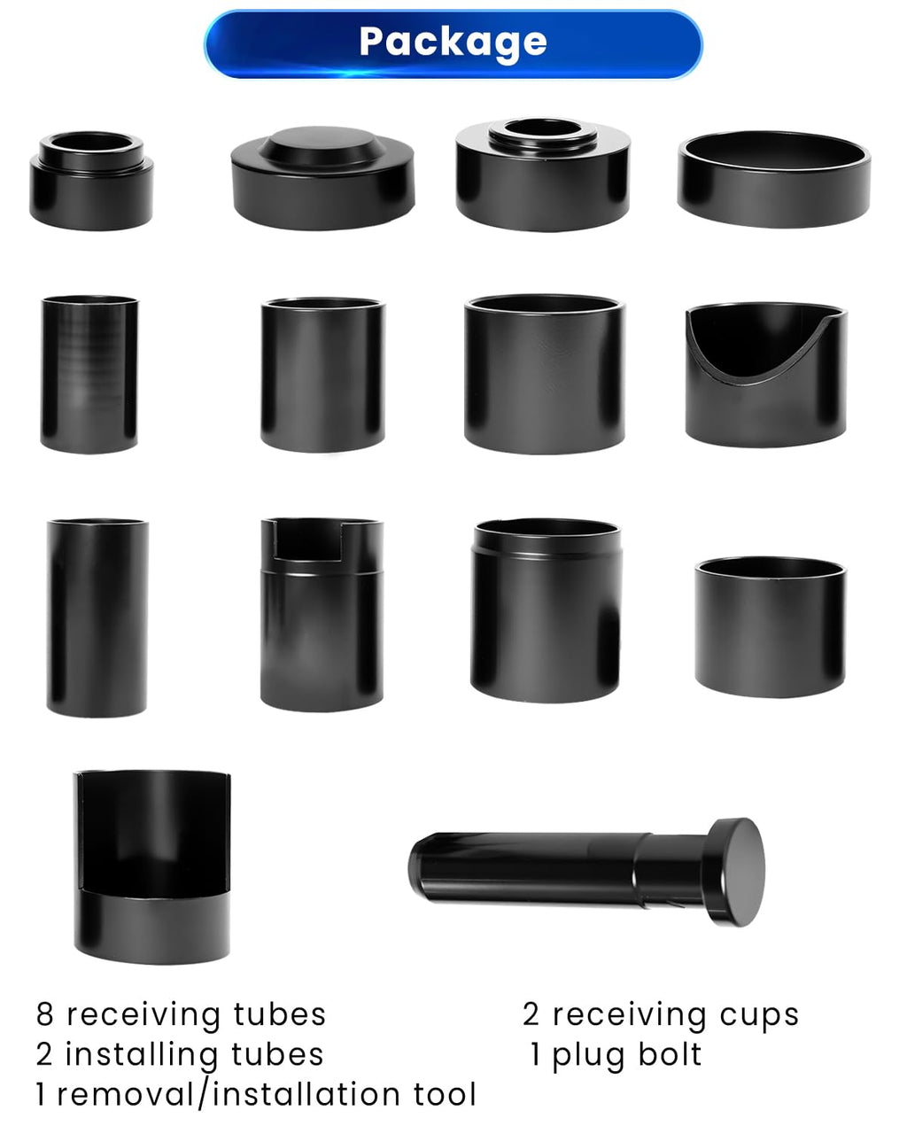 14pcs Ball Joint Service Adapter Set D553477