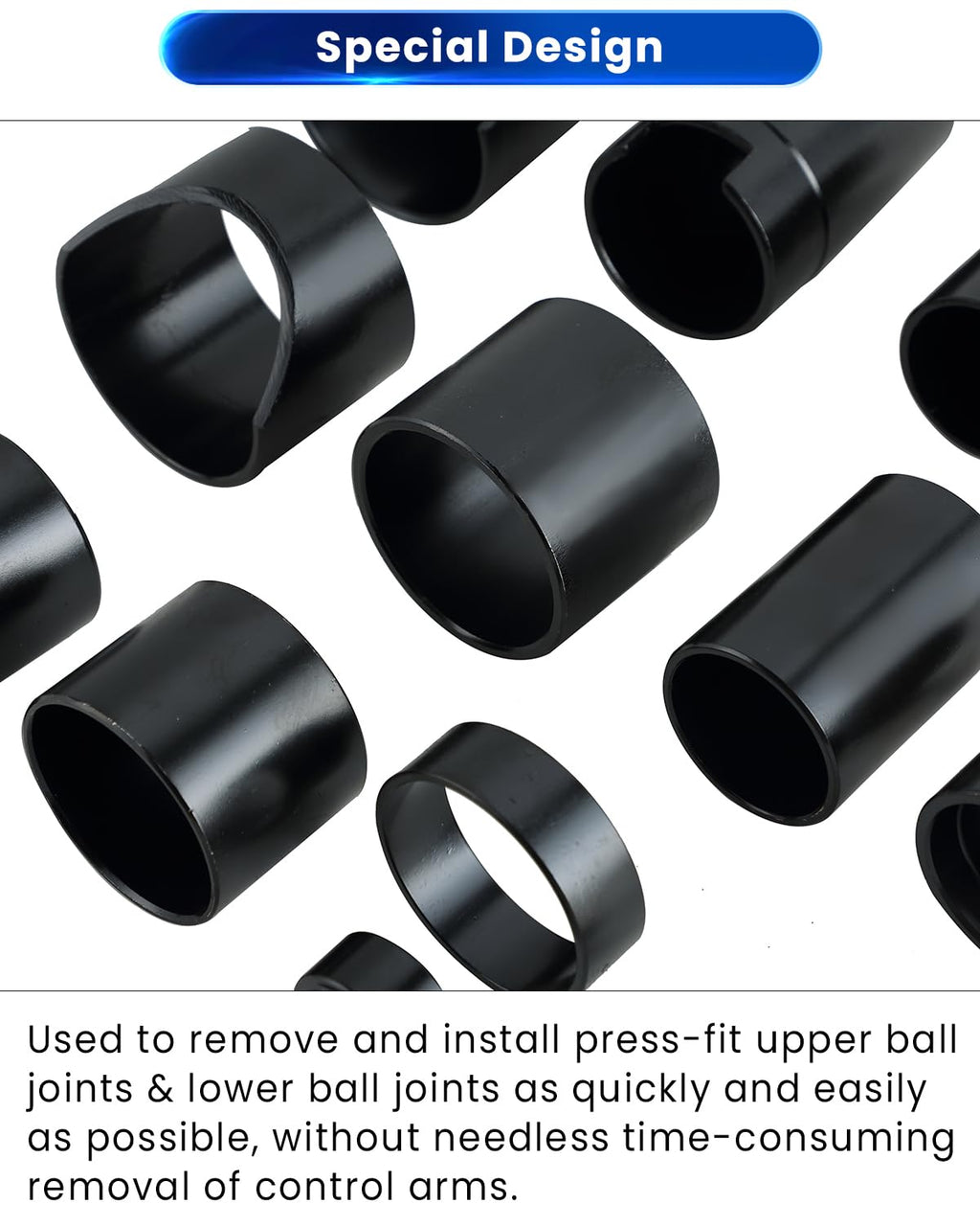 14pcs Ball Joint Service Adapter Set D553477