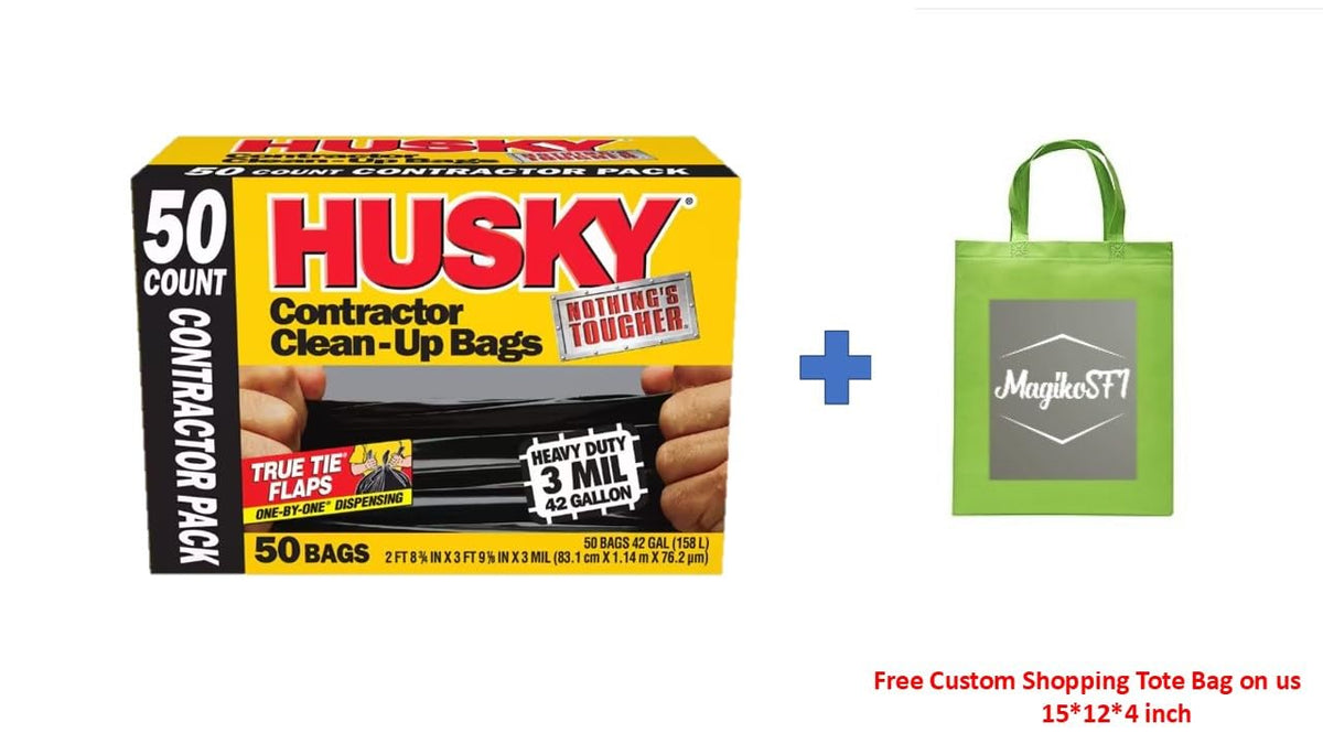 42-Gallon Contractor Clean-Up Trash Bags 50 Count P7790