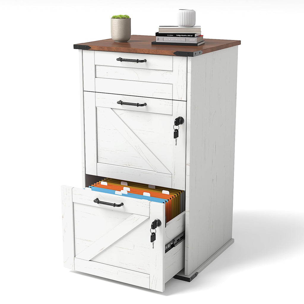 3 Drawer File Cabinet with Lock Y1984