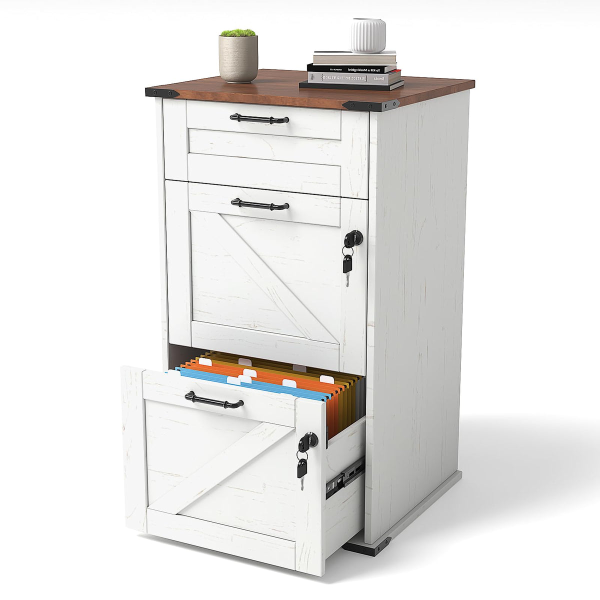 3 Drawer File Cabinet with Lock Y1984