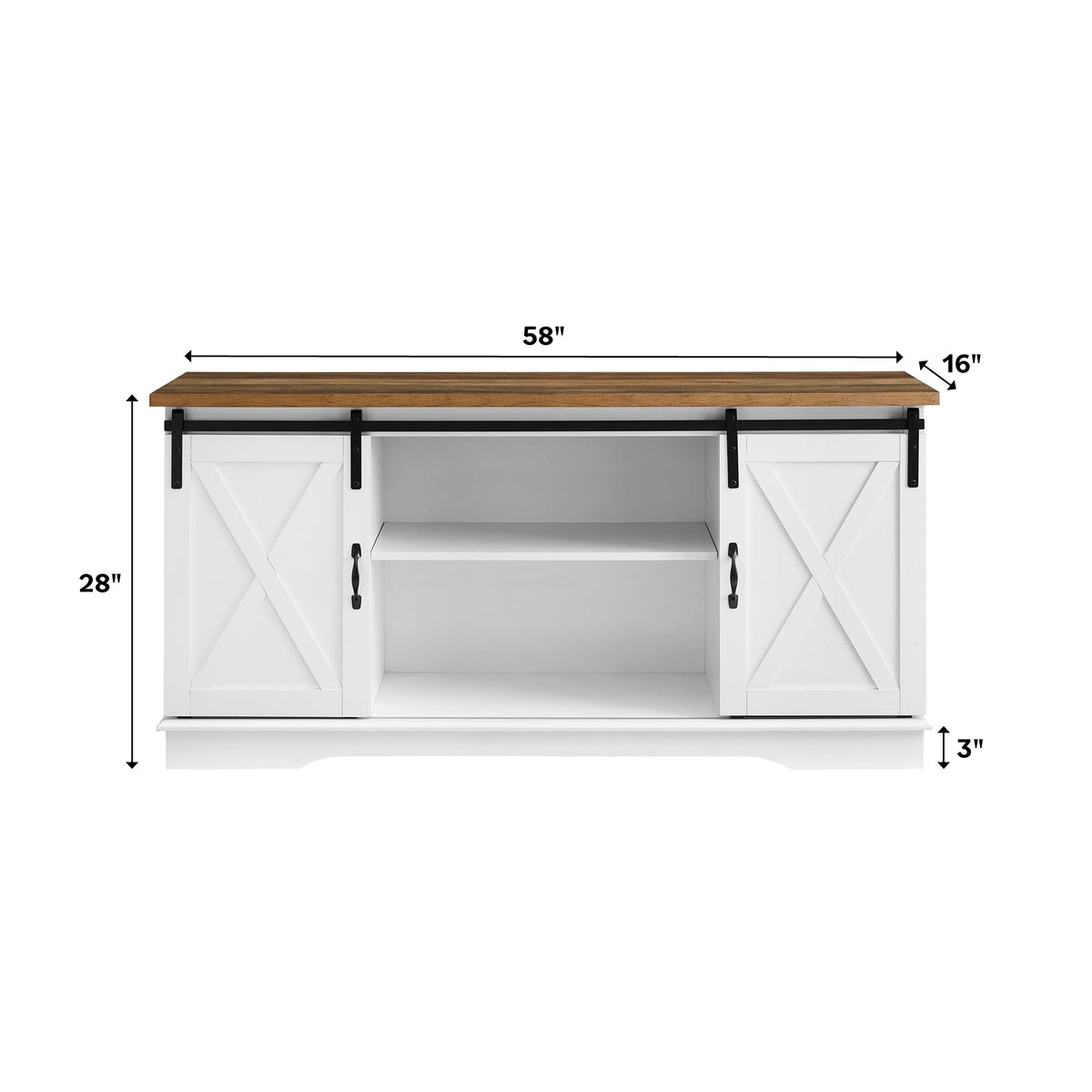 Grey Wash 58 Inch TV Stand L159194