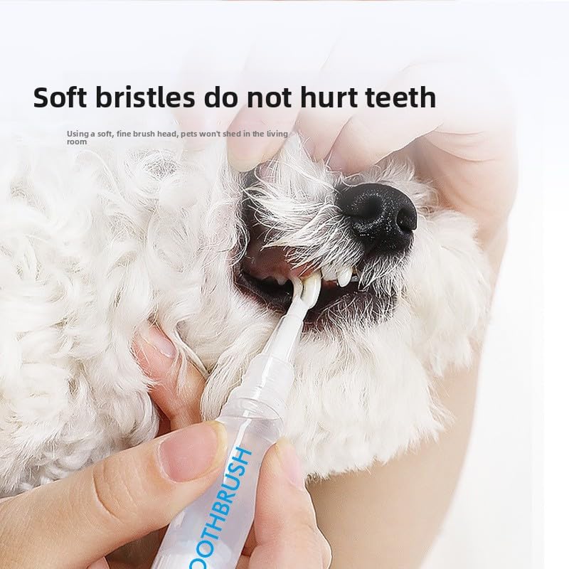 Pet Teeth Cleaning Pen 2-Pack with Soft Brush Head S56834