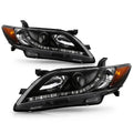 For Toyota Camry Black Projector Headlights Left + Right Pair H574
