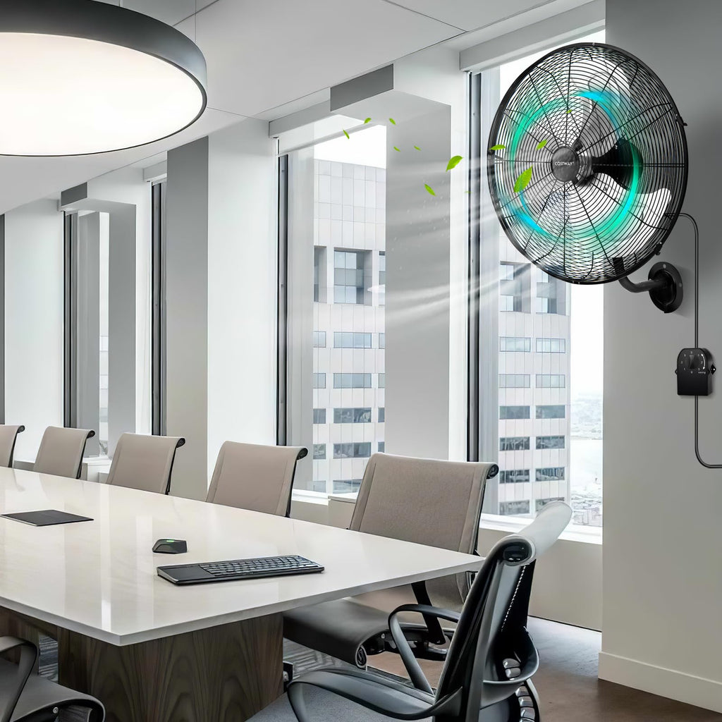 20-inch 3 Speed Metal Wall Mount Fan V8476
