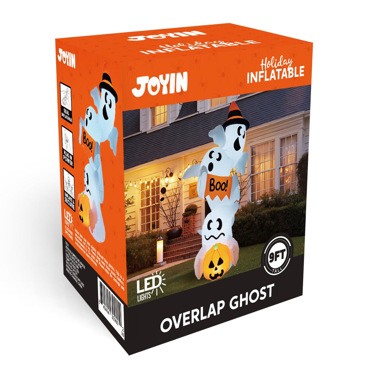 Inflatable Ghost Outdoor Decorations with LEDs Y17152