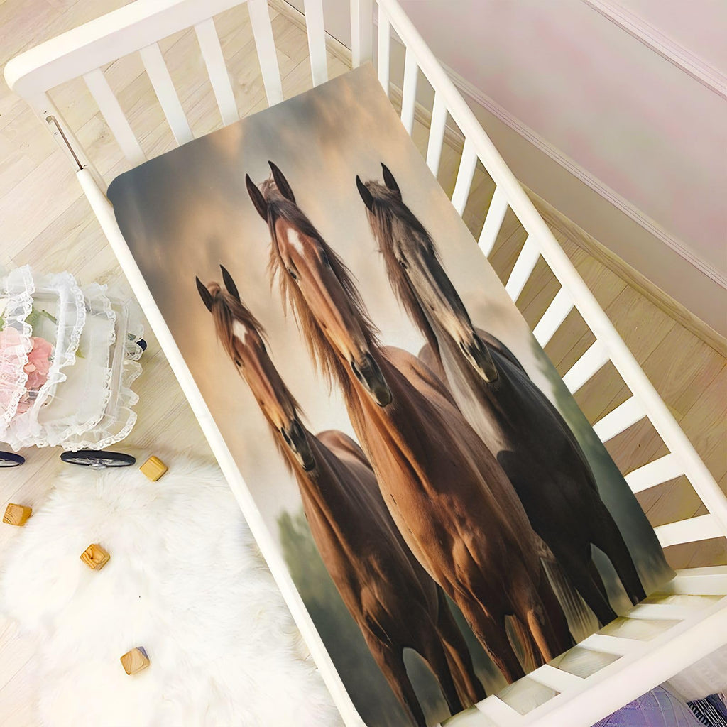 Soft Microfiber Fitted Crib Sheets 52" x 28" T3480