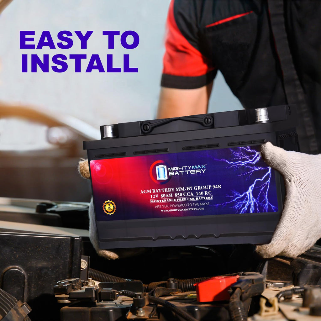 12V 80AH 850 CCA Replacement Battery T149685