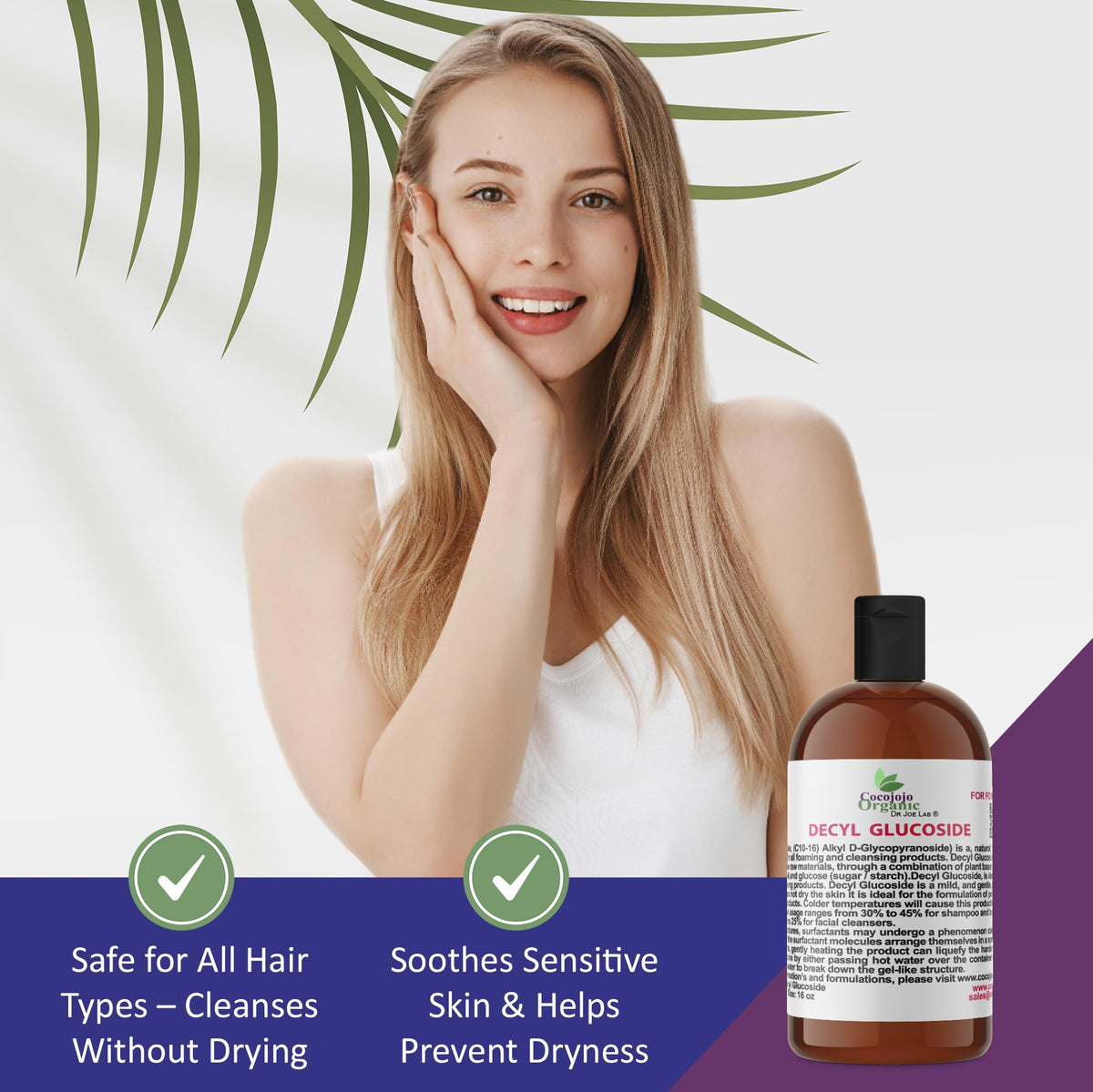 Decyl Glucoside Natural Surfactant 16 Oz T49497