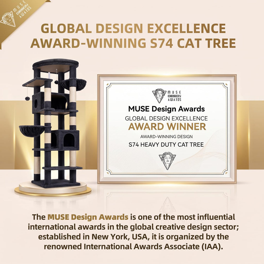 74in Heavy Duty Cat Tree Tower C91583