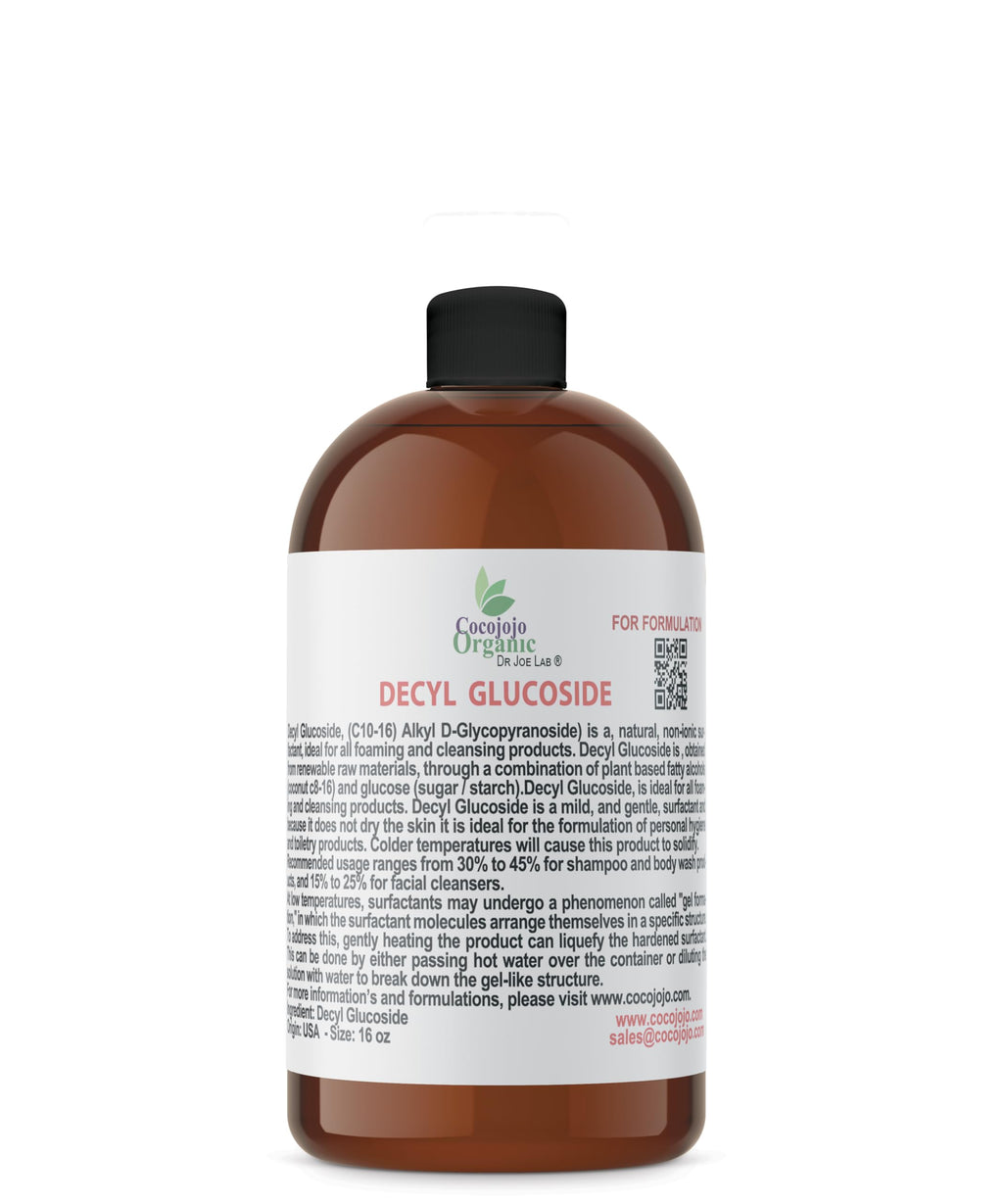 Decyl Glucoside Natural Surfactant 16 Oz T49497