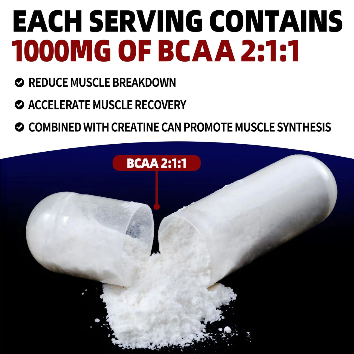 Micronized Creatine Monohydrate 6000MG 180 Vegan Capsules A14623