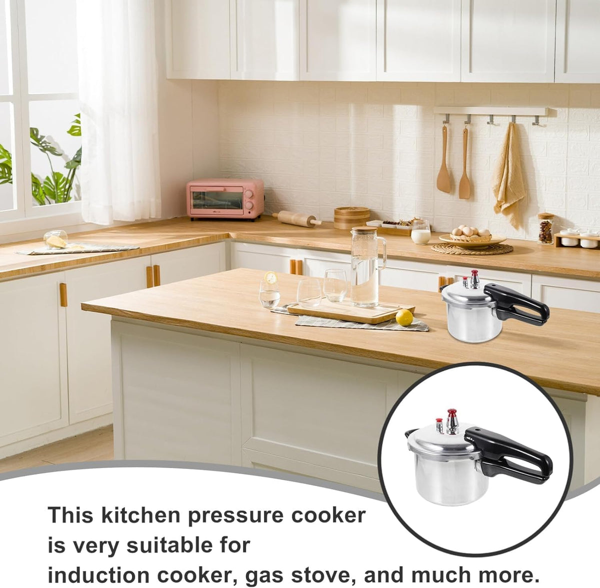 2L Aluminum Pressure Cooker I692493