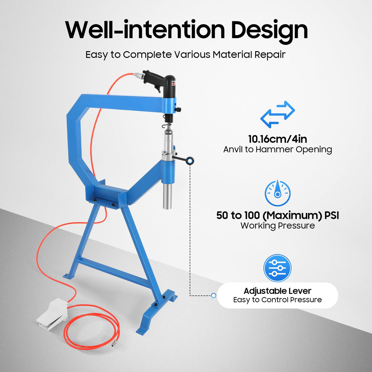 Pneumatic Planishing Hammer T8286