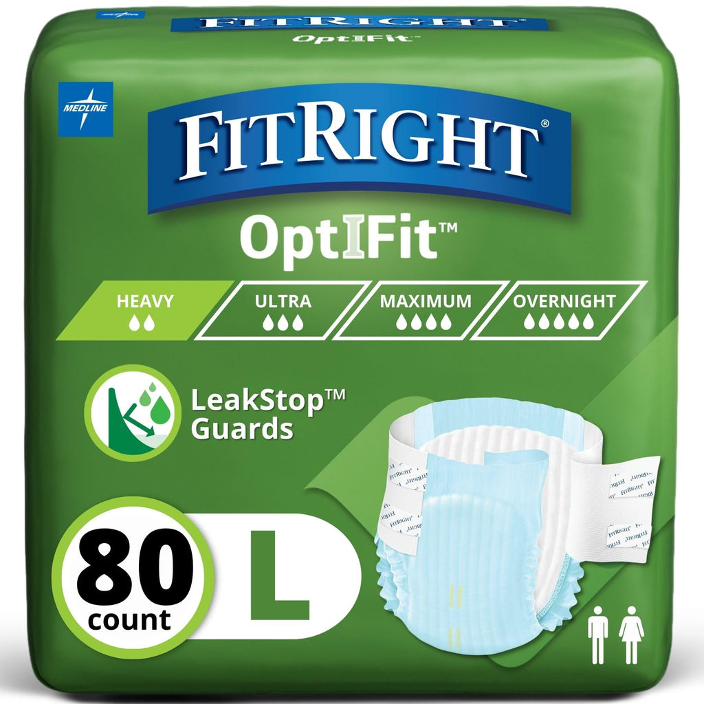 Adult Diapers Extra+ Heavy Absorbency L 80 Count L225479
