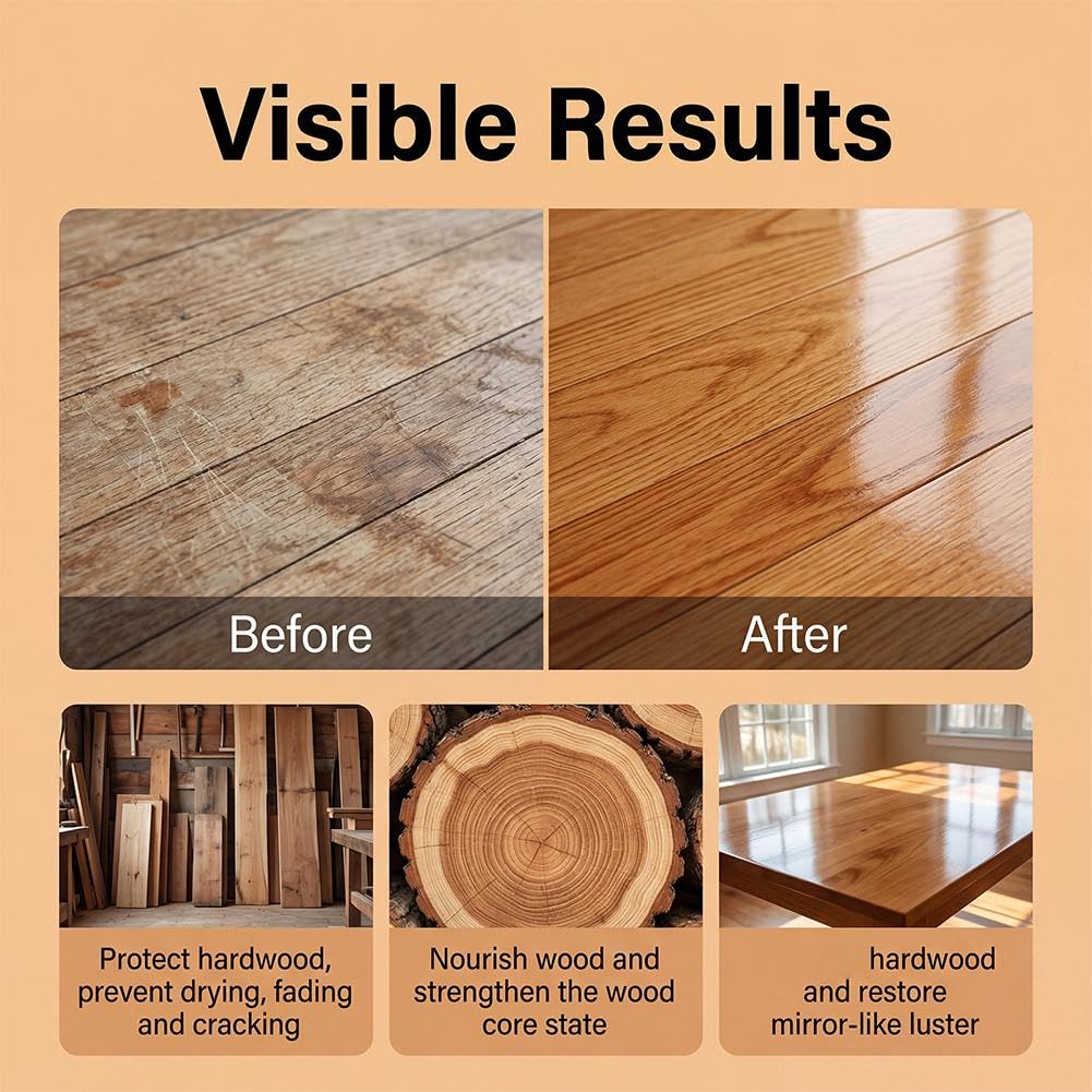 High-Gloss Wood Floor Polish S716244