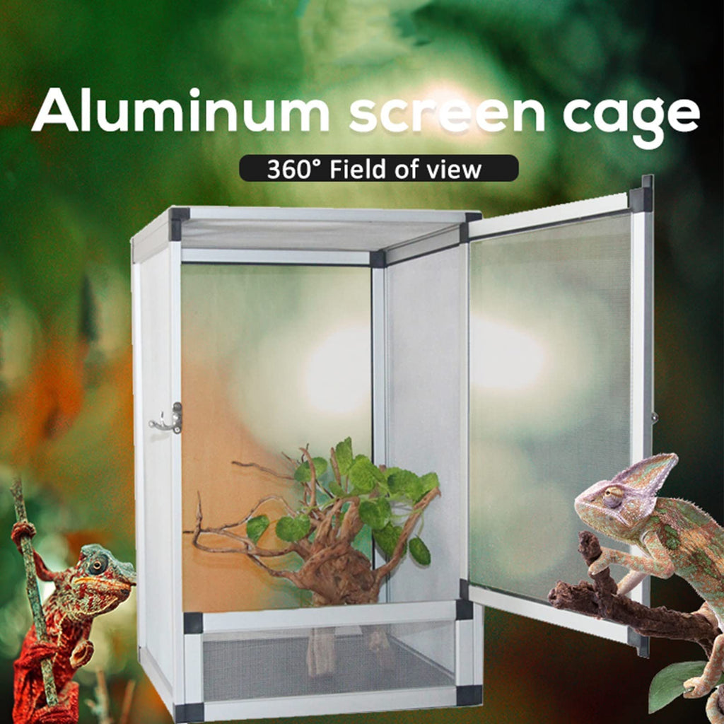 20X20X30cm Aluminum Mesh Reptile Cage D29032