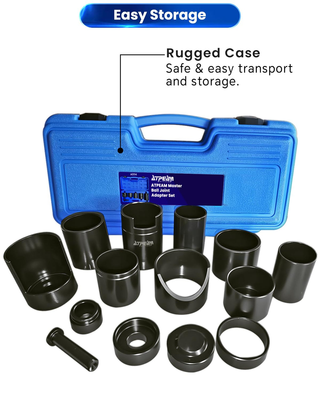 14pcs Ball Joint Service Adapter Set D553477