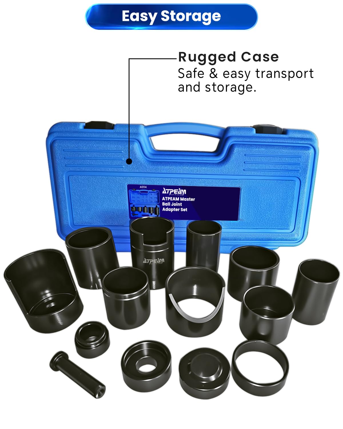 14pcs Ball Joint Service Adapter Set D553477