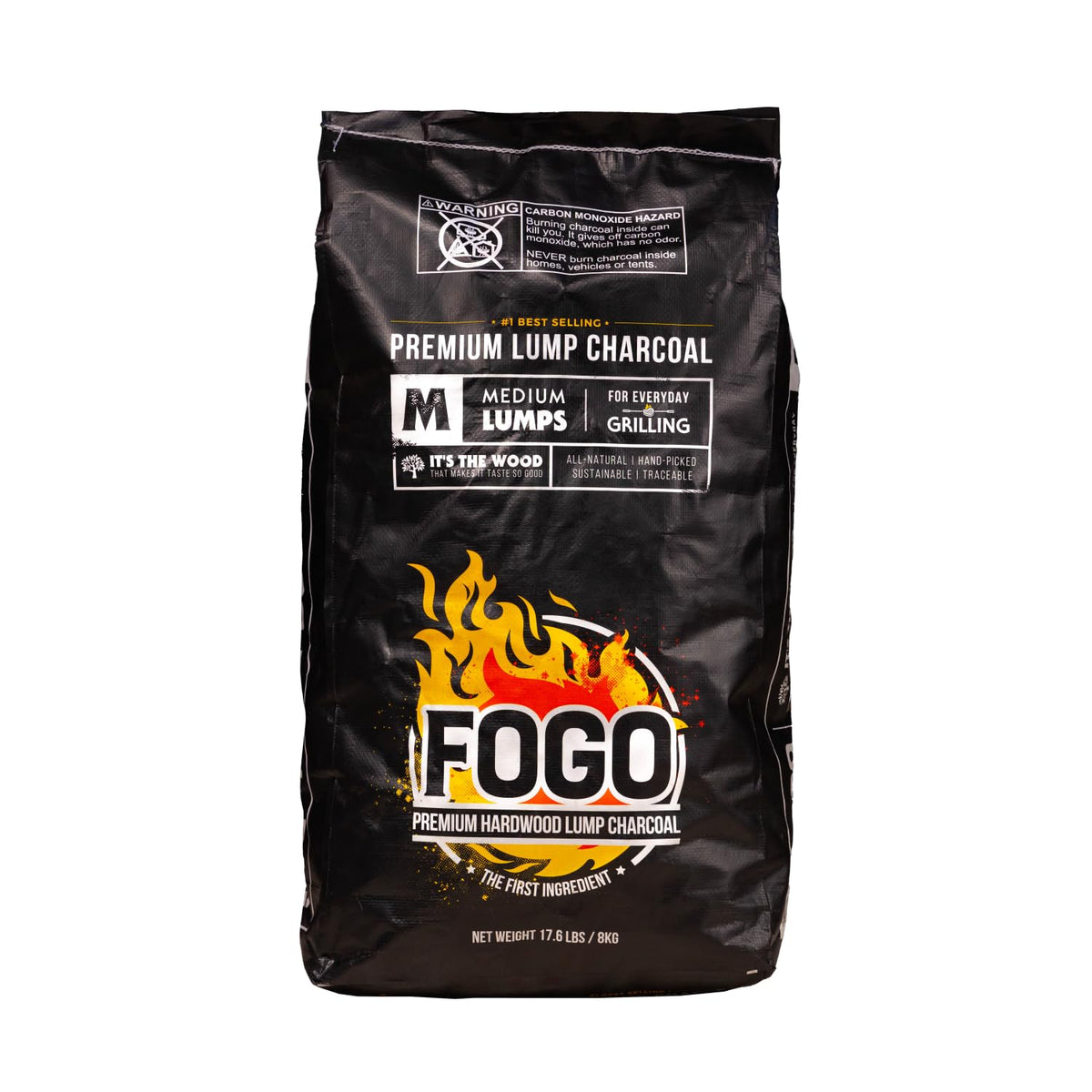 17.6 Pound 2-Pack Hardwood Lump Charcoal P9108