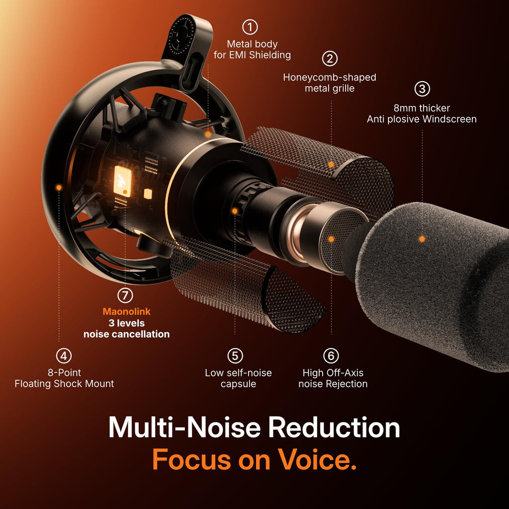 Hybrid Wireless Podcast Microphone Y81052