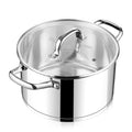 4 Quart Stainless Steel Stock Pot with Lid G68037