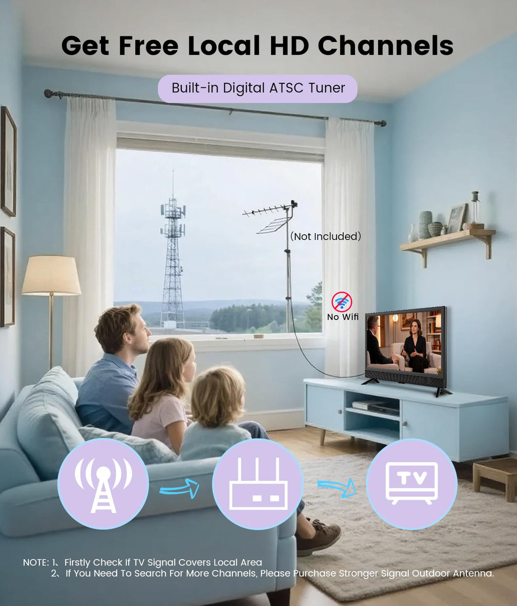 22 Inch 1080p LED Flat Screen HDTV D202820